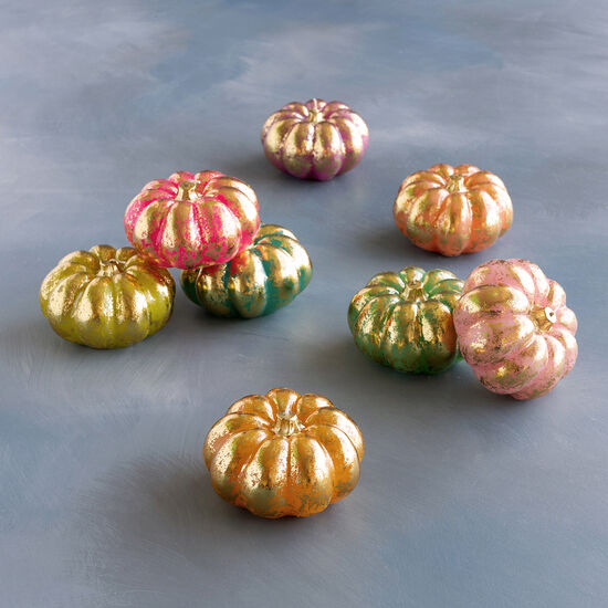 Rainbow Pumpkin Candle, 8 Styles By Glitterville