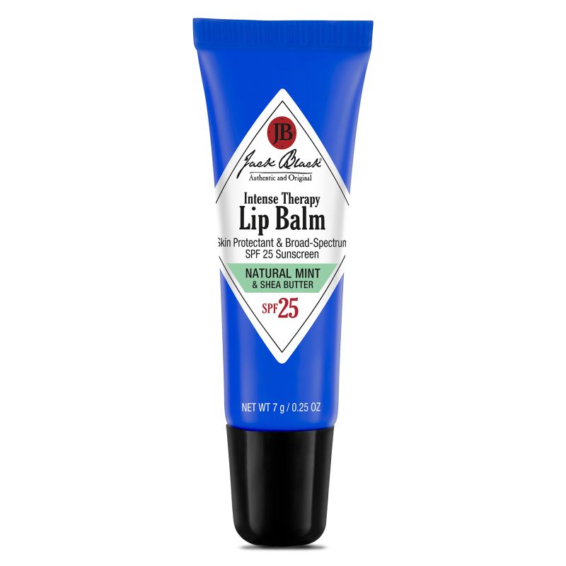 Jack Black Intense Therapy Lip Balm SPF 25, Natural Mint & Shea Butter - A. Dodson's