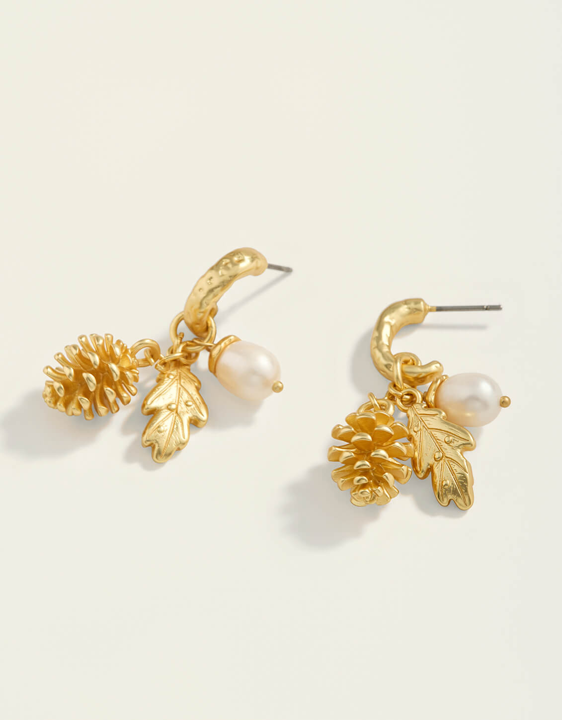 Spartina Pine Forest Earrings Pearl by Spartina 449