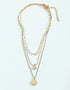 Spartina Drayton Layered Necklace 18" Crystal by Spartina 449