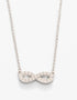 Spartina SLV Necklace 18" Eternally Grateful/Infinity Silver