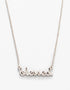 Spartina SLV Necklace 18" Blessed/Script Silver