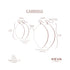 Coming Home Leather Earrings | Hand-Painted by Rachel Camfield