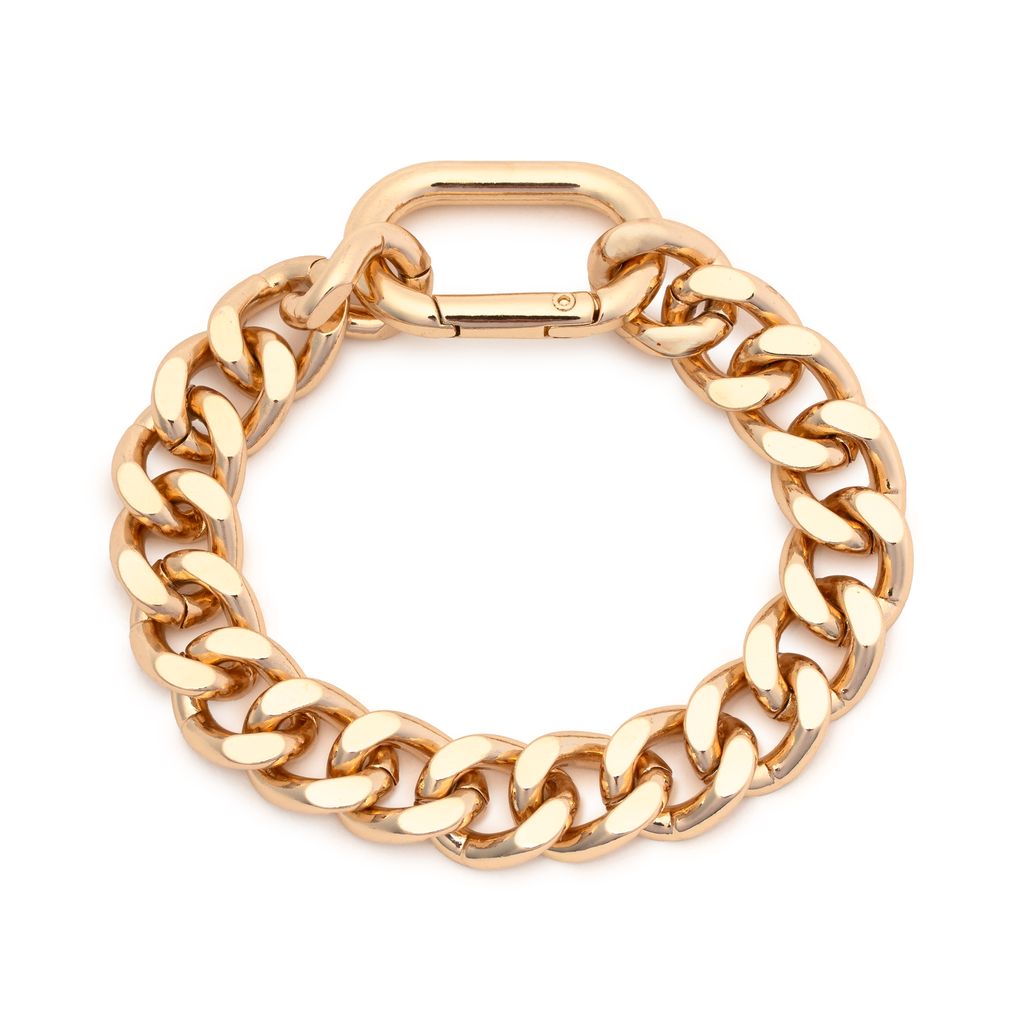 Kimberly-Chunky Gold Links Bracelet
