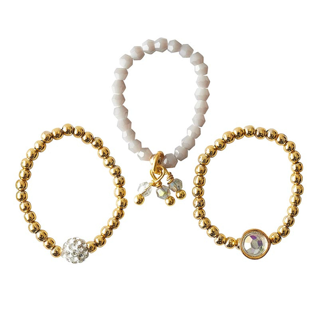 Ring Bling Stretch Ring Set - Give Me A Ring by Santa Barbara Design Studio