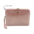PurseN LITT Makeup Case - Blush Velvet Quilted - A. Dodson's