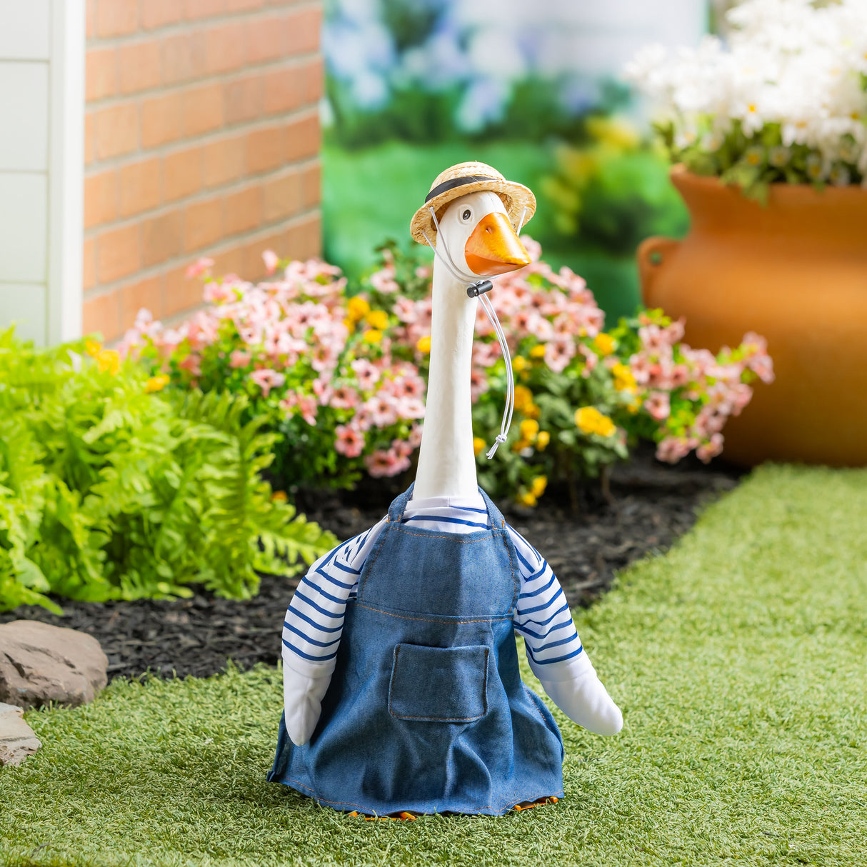 Giddy the Goose Gardener Lawn Goose Outfit | Evergreen Enterprises TDBKPGS25