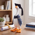 Tabletop fabric Gordy goose wearing the Graduation accessory set