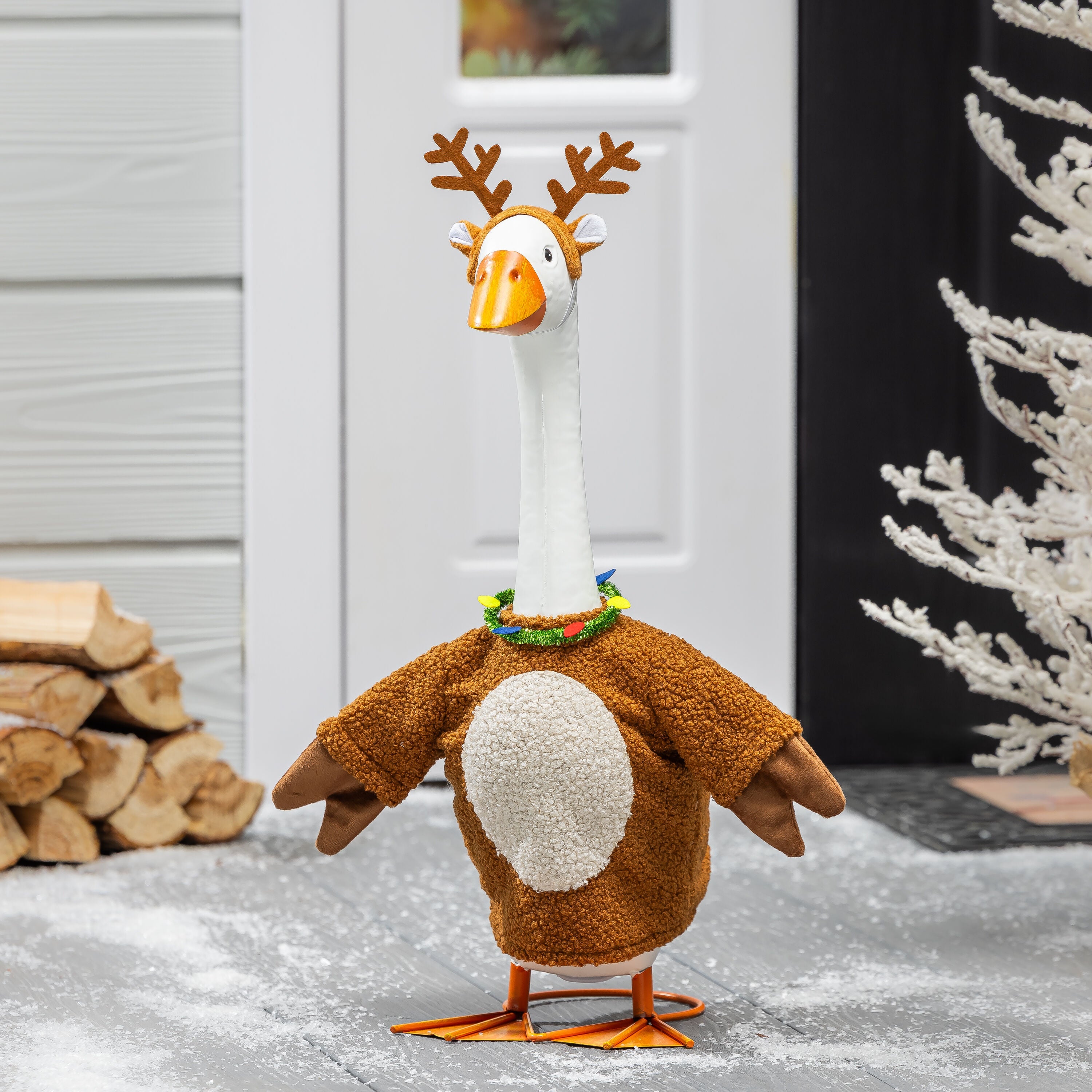 Reindeer For Giddy The Porch Goose