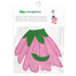 Tabletop fabric Gordy goose wearing the Flower accessory set - alternate view