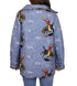 Ida Mae Lazy J Chambray Quilted Snap Jacket