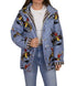 Ida Mae Lazy J Chambray Quilted Snap Jacket