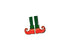 HAPPY EVERYTHING JINGLE ELF BOOTS MINI ATTACHMENT - A. Dodson's