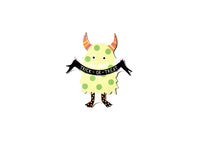 Happy Everything Halloween Monster Mini Attachment