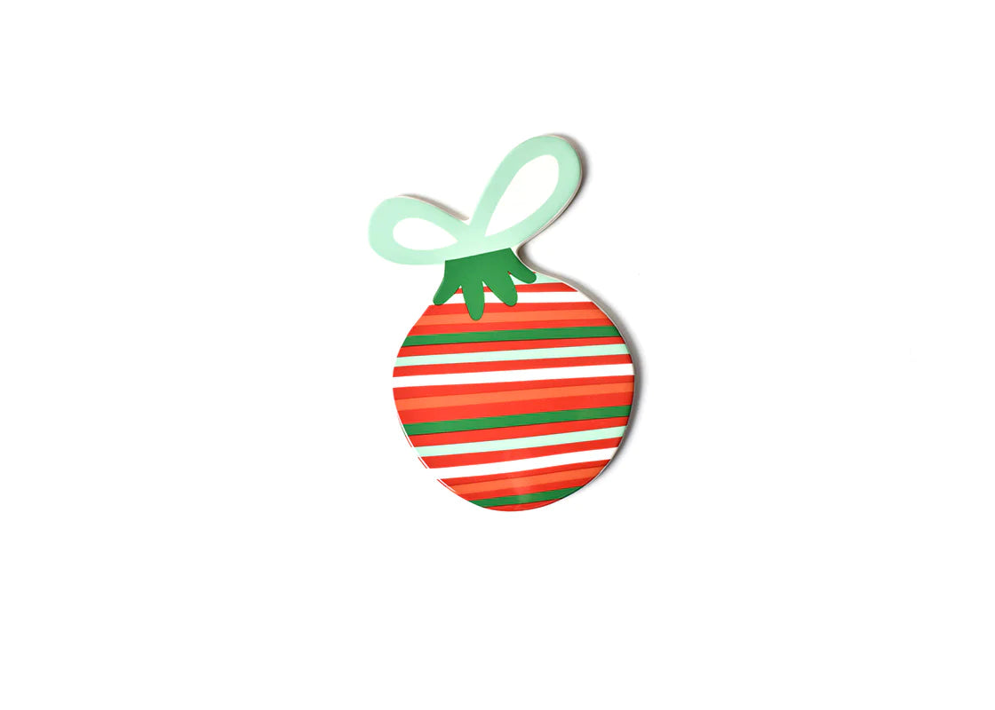 Happy Everything Striped Ornament Mini Attachment - A. Dodson's