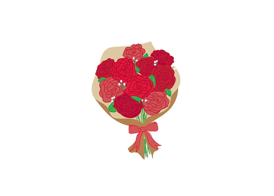 HAPPY EVERYTHING ROSES ARE RED BOUQUET MINI ATTACHMENT