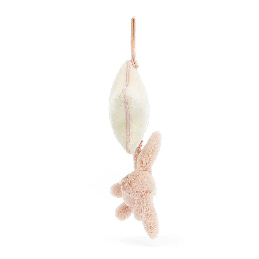 Bashful Blush Bunny Musical Pull By Jellycat - A. Dodson's