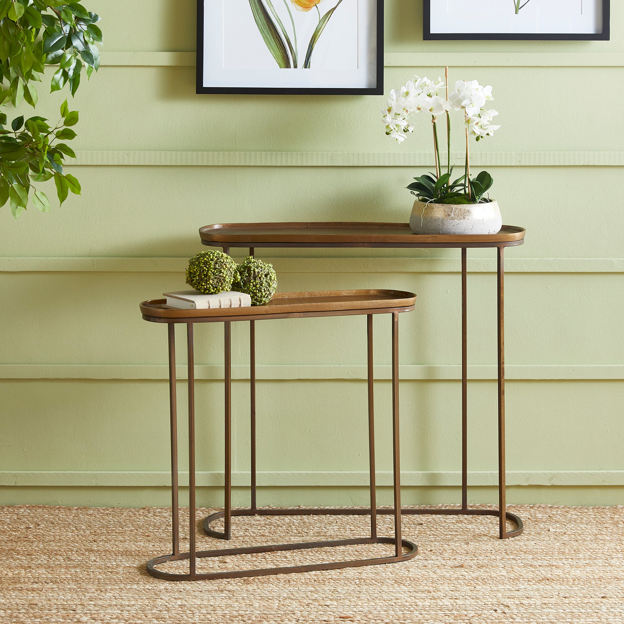 ZIVA CONSOLE TABLES, SET OF 2 - view 2