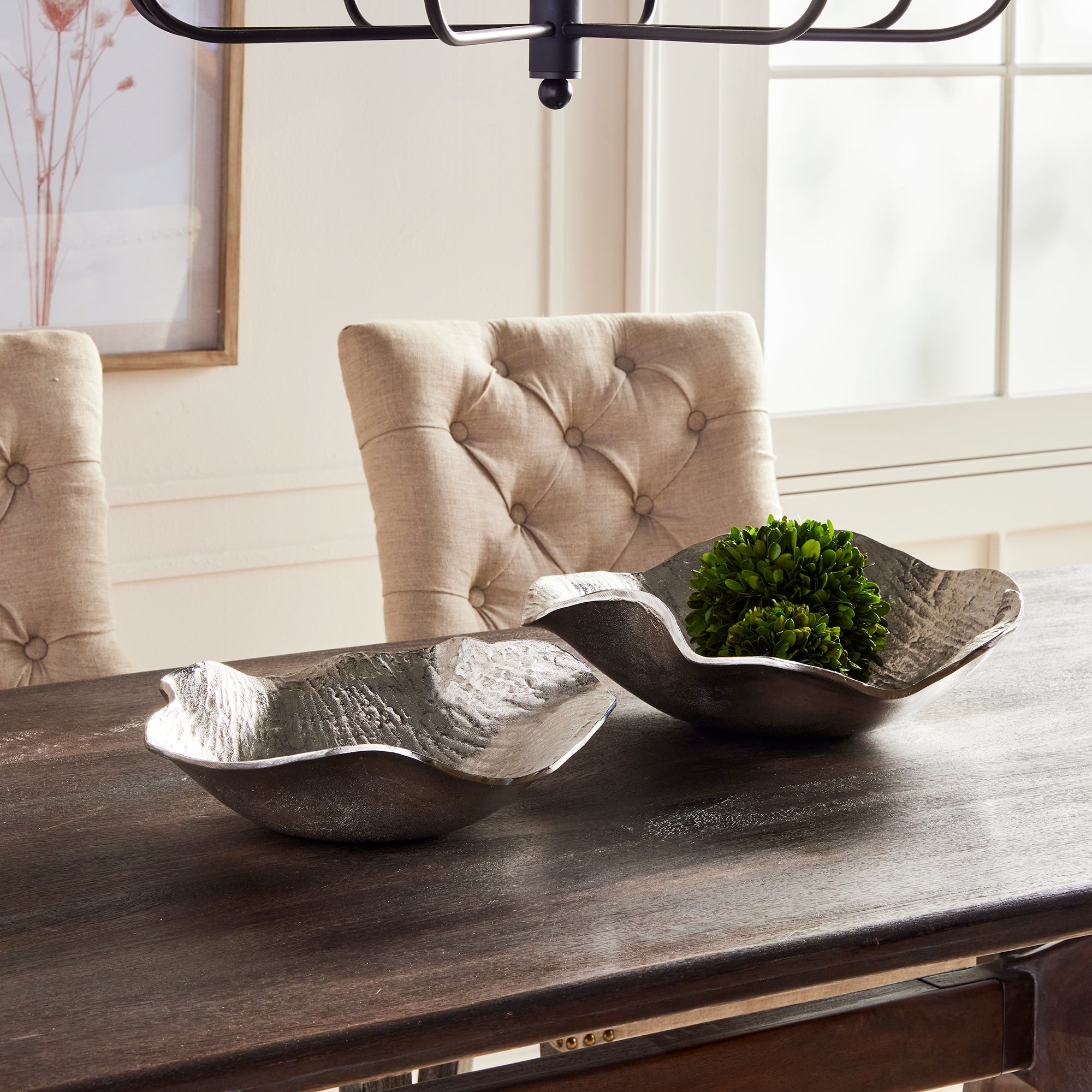 CLARICE DECORATIVE BOWLS, SET OF 2 - view 3