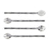 GROVE STIRRING SPOONS, SET OF 4