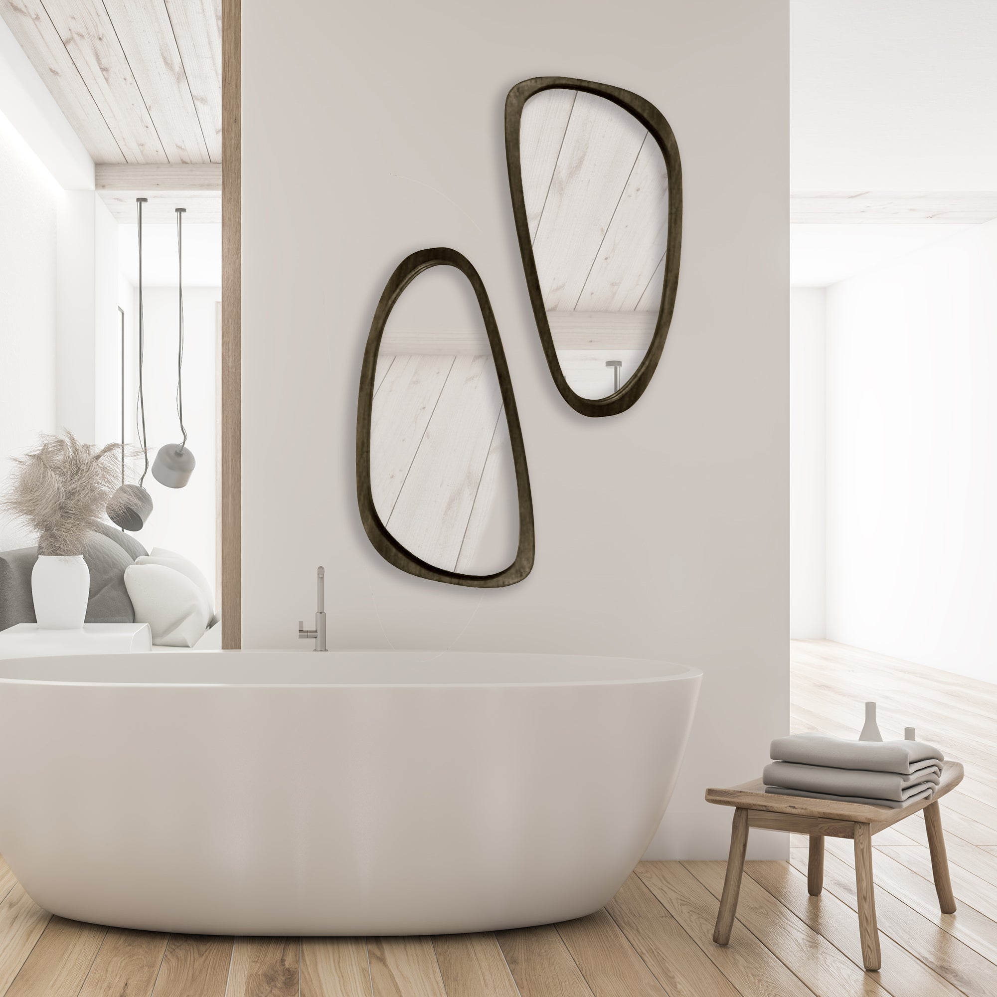 MELBA MIRROR LARGE - view 4