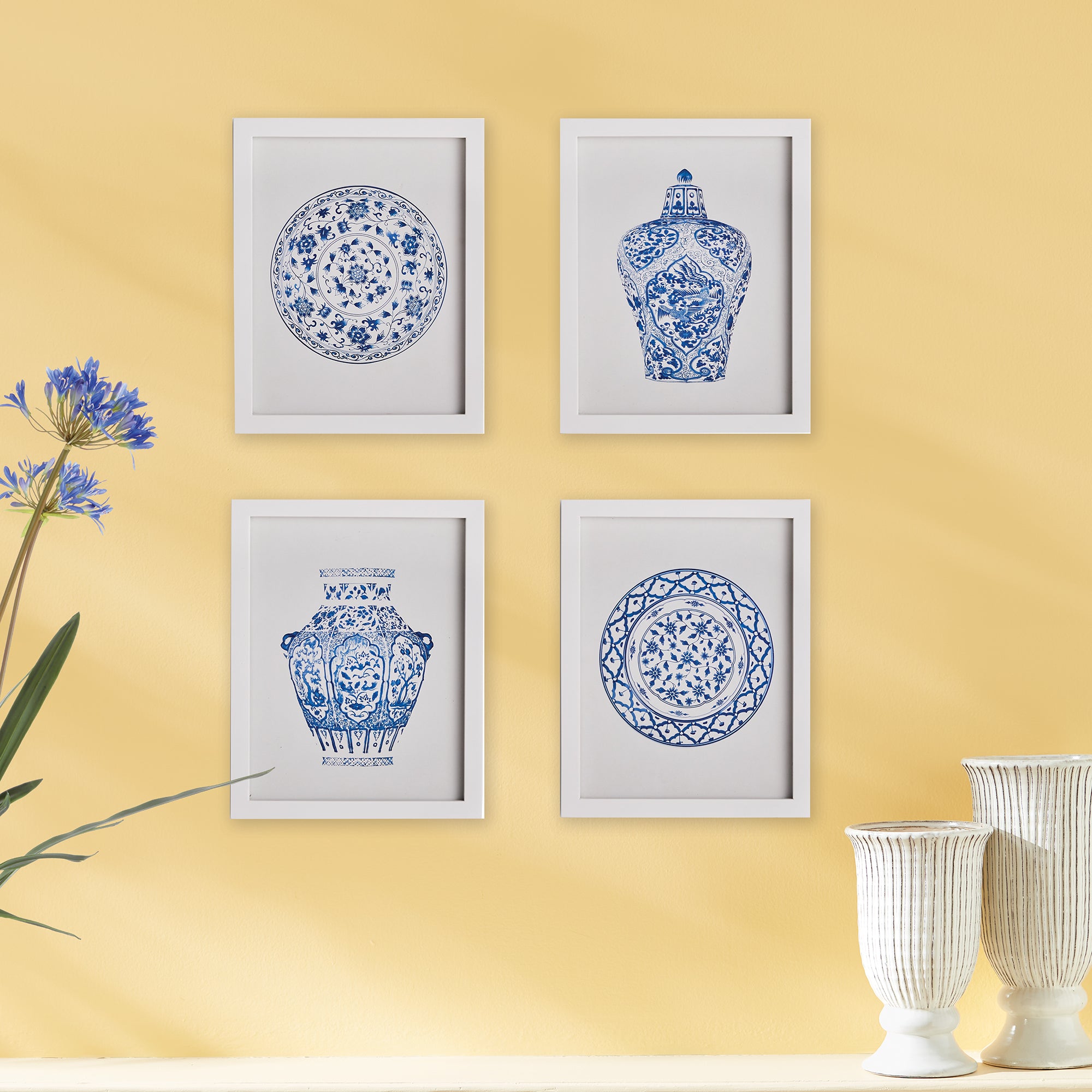 DYNASTY PETITE PRINTS, SET OF 4 - view 4