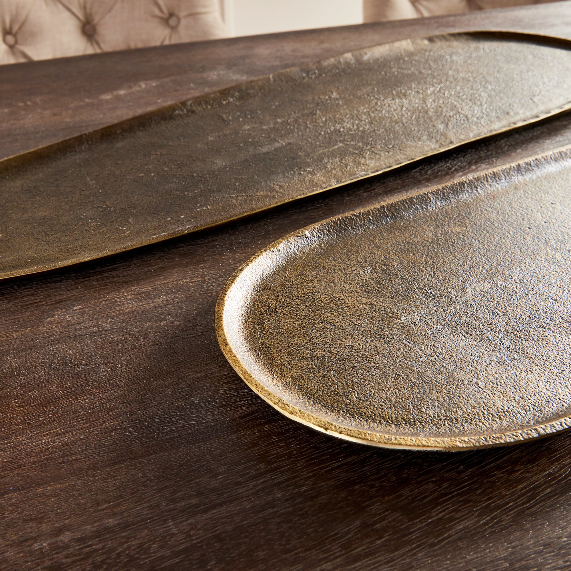ROSALINE DECORATIVE TRAYS, SET OF 2 - view 5