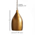 Loxley Pendant Small - View 3