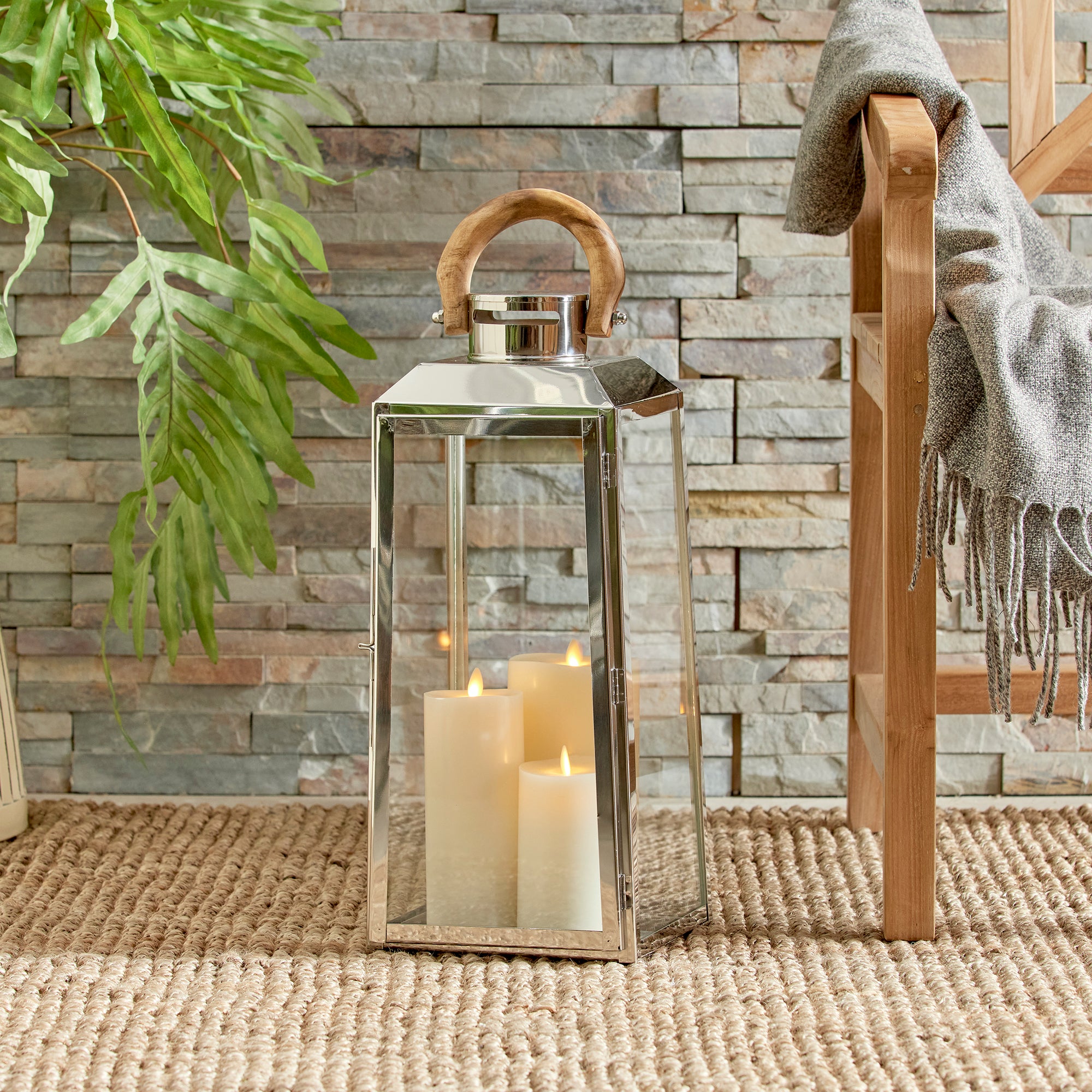 OCEANSIDE OUTDOOR LANTERN LARGE - view 4