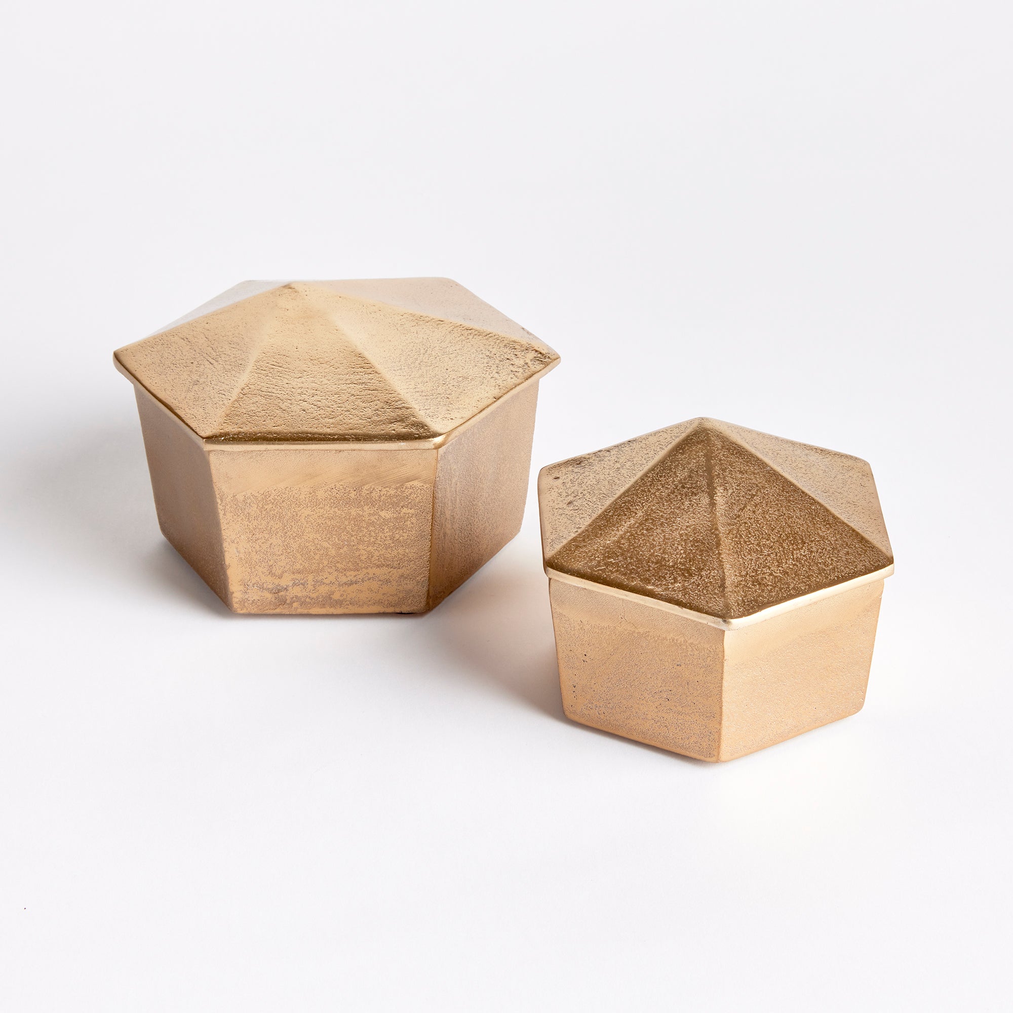 Luca Lidded Boxes, Set Of 2 - View 2