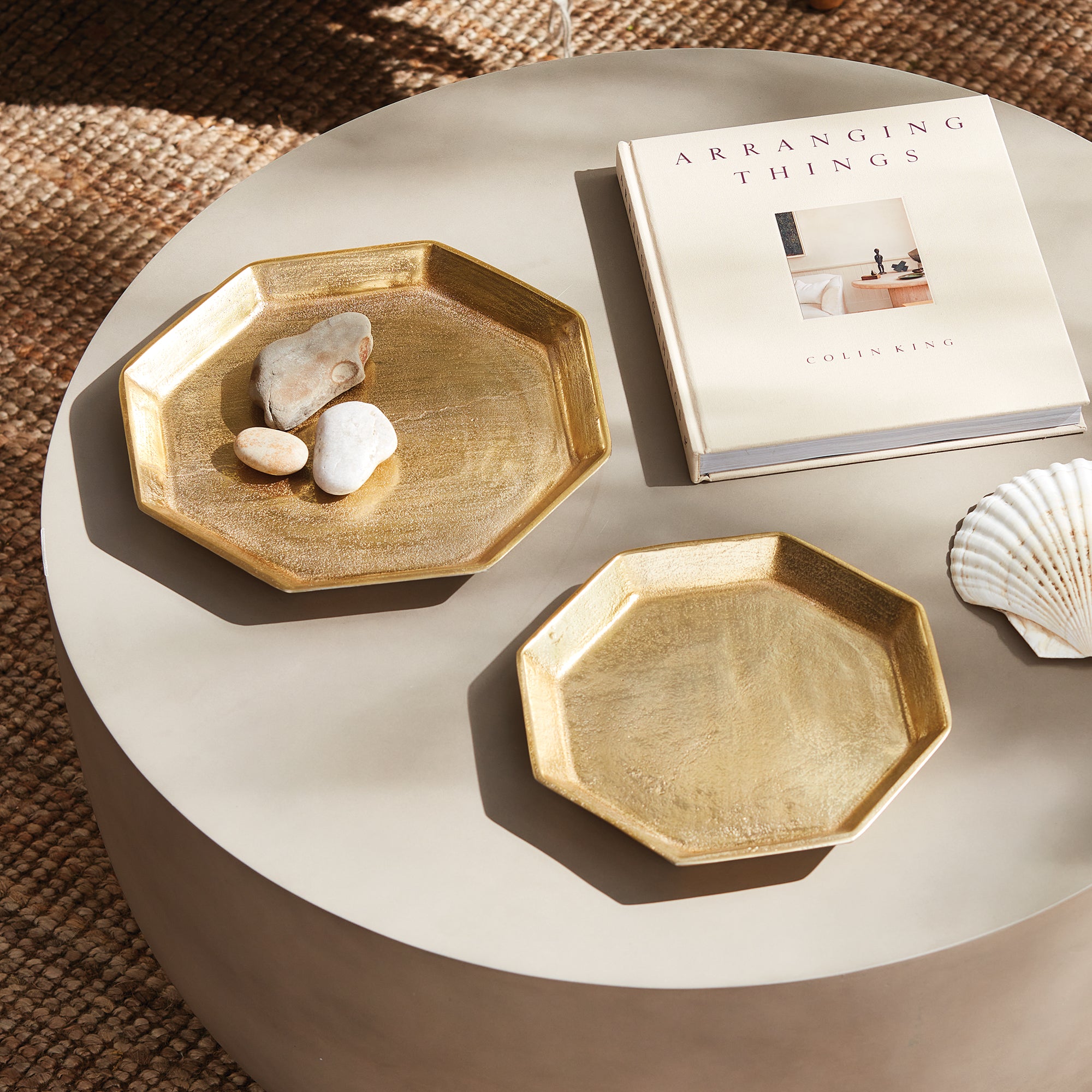 Dezi Octagonal Serving Trays, Set Of 2 - View 4
