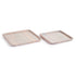 Langley Square Trays, Set Of 2