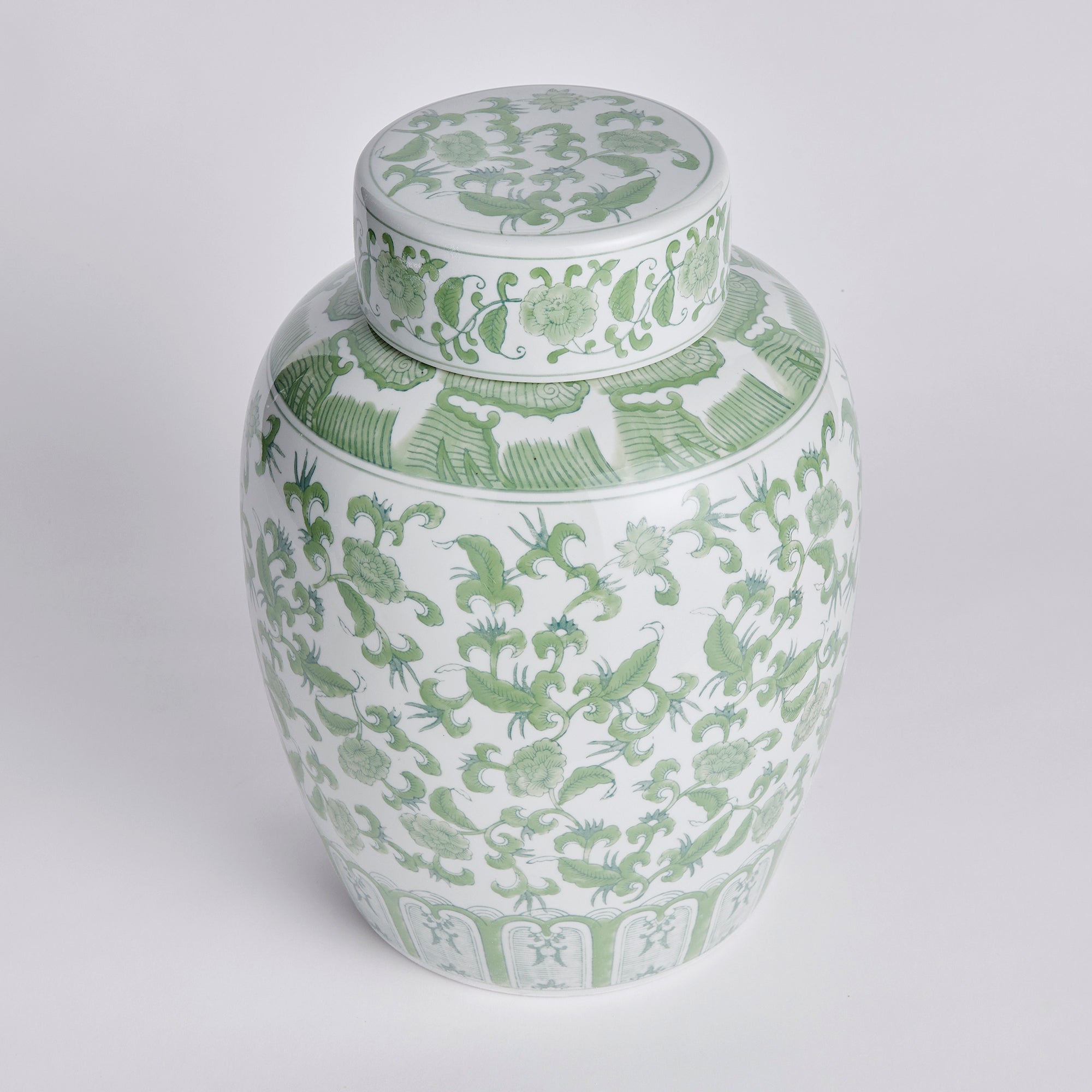 IMPERIAL BLOSSOM LIDDED JAR - view 2