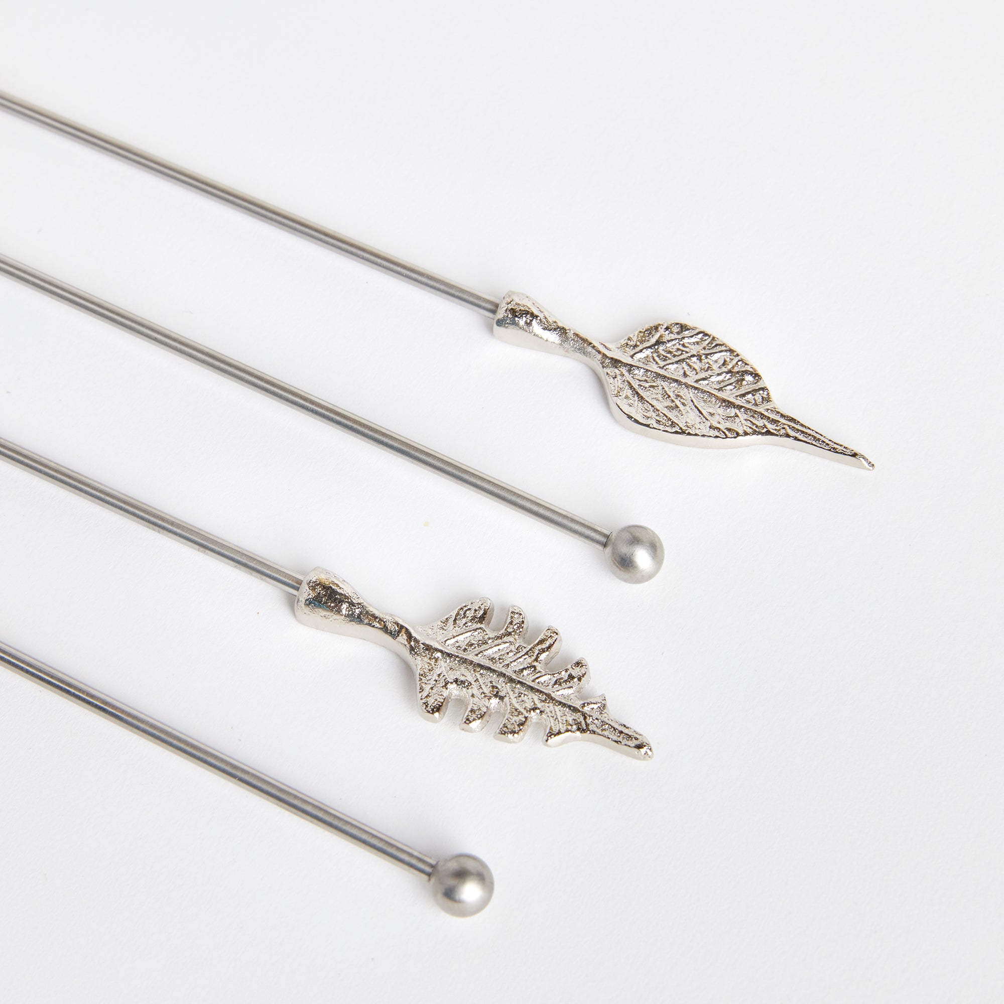 Leaf Swizzle Sticks, Set Of 4 - View 3
