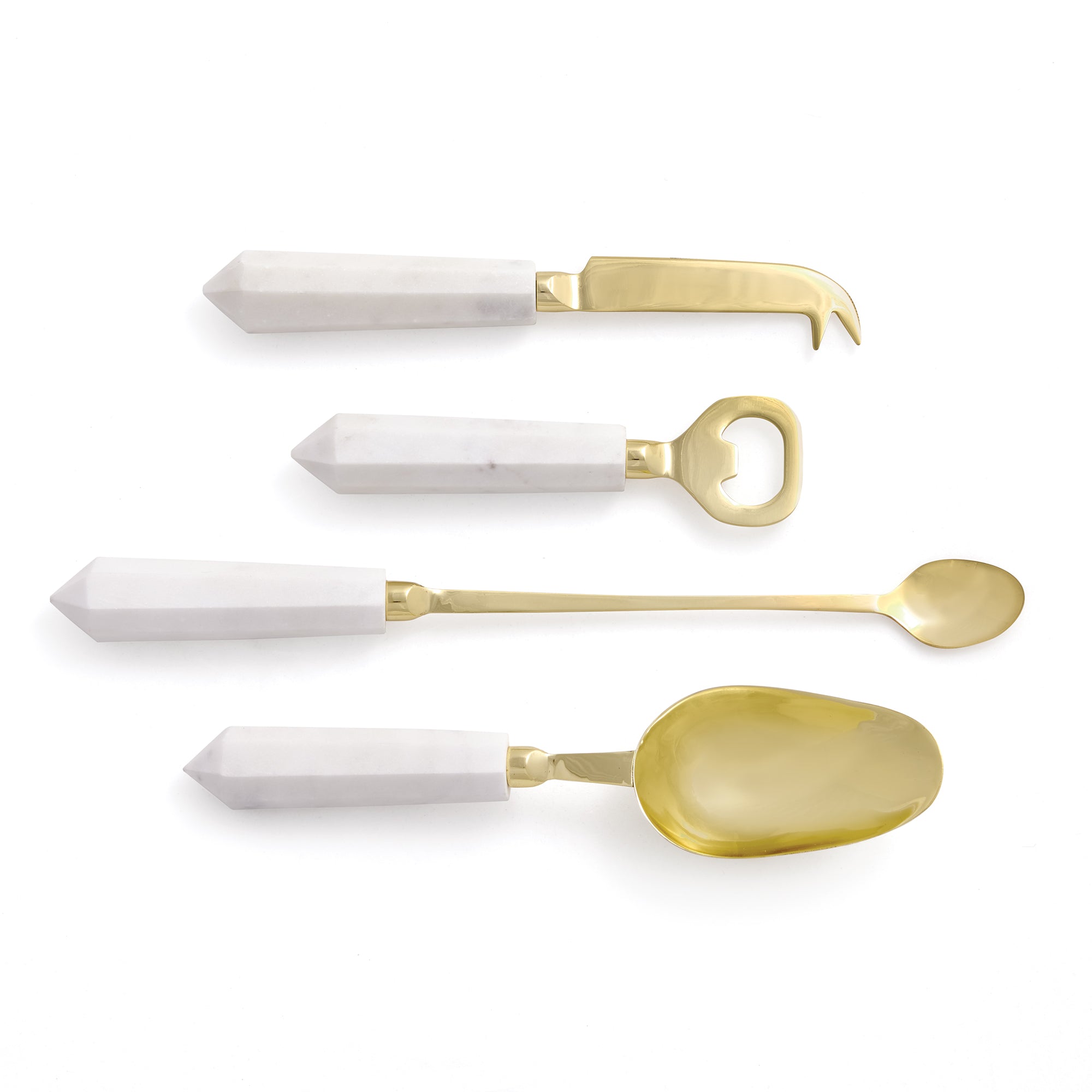 ASTERIA COCKTAIL ACCESSORIES, SET OF 4 BY NAPA HOME & GARDEN