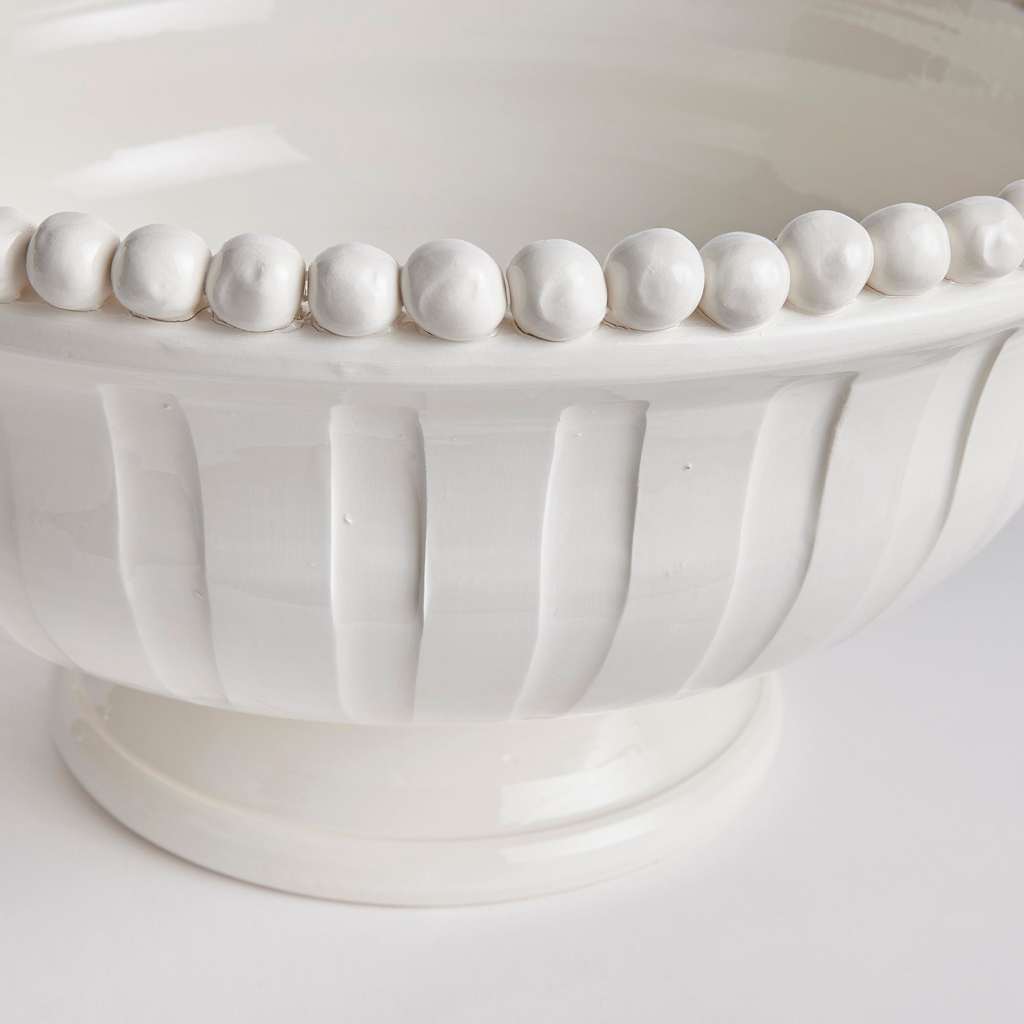 COLETTA DECORATIVE FOOTED LOW BOWL - view 4