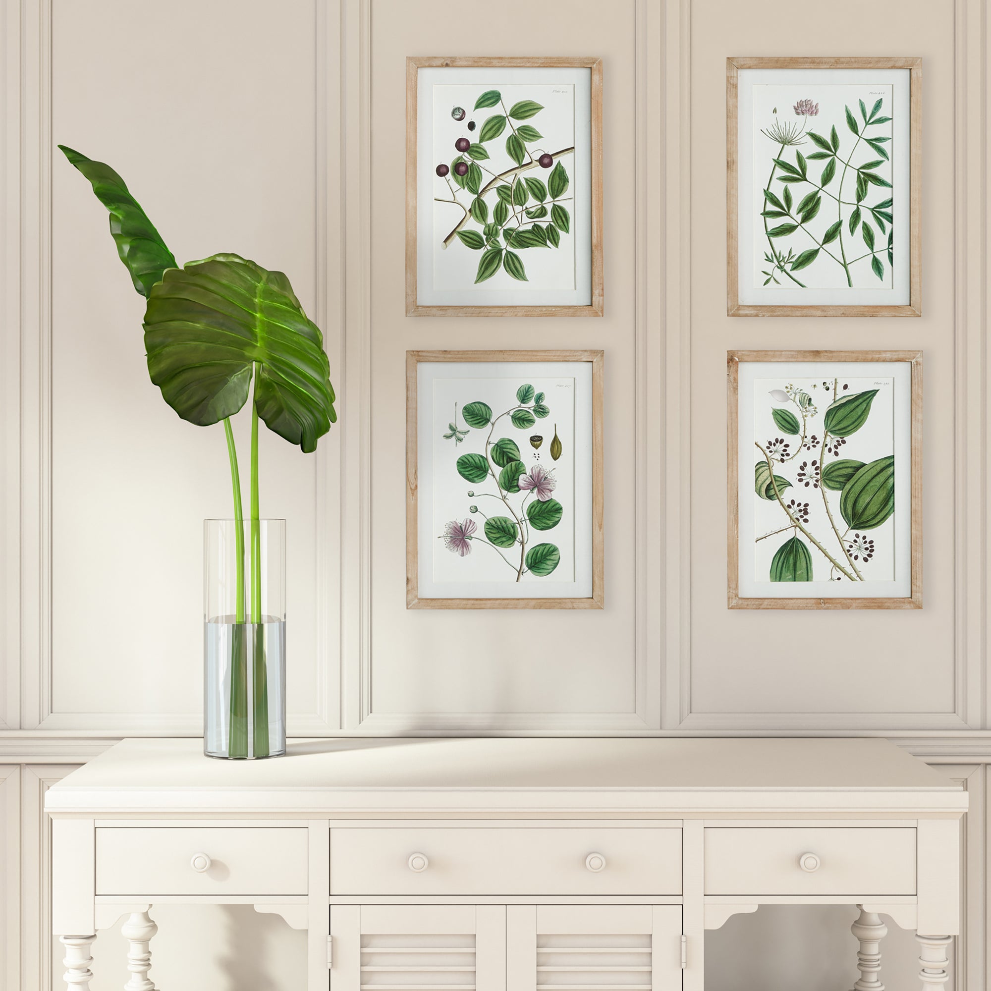VERDANT BRANCH PRINTS, SET OF 4 - view 4