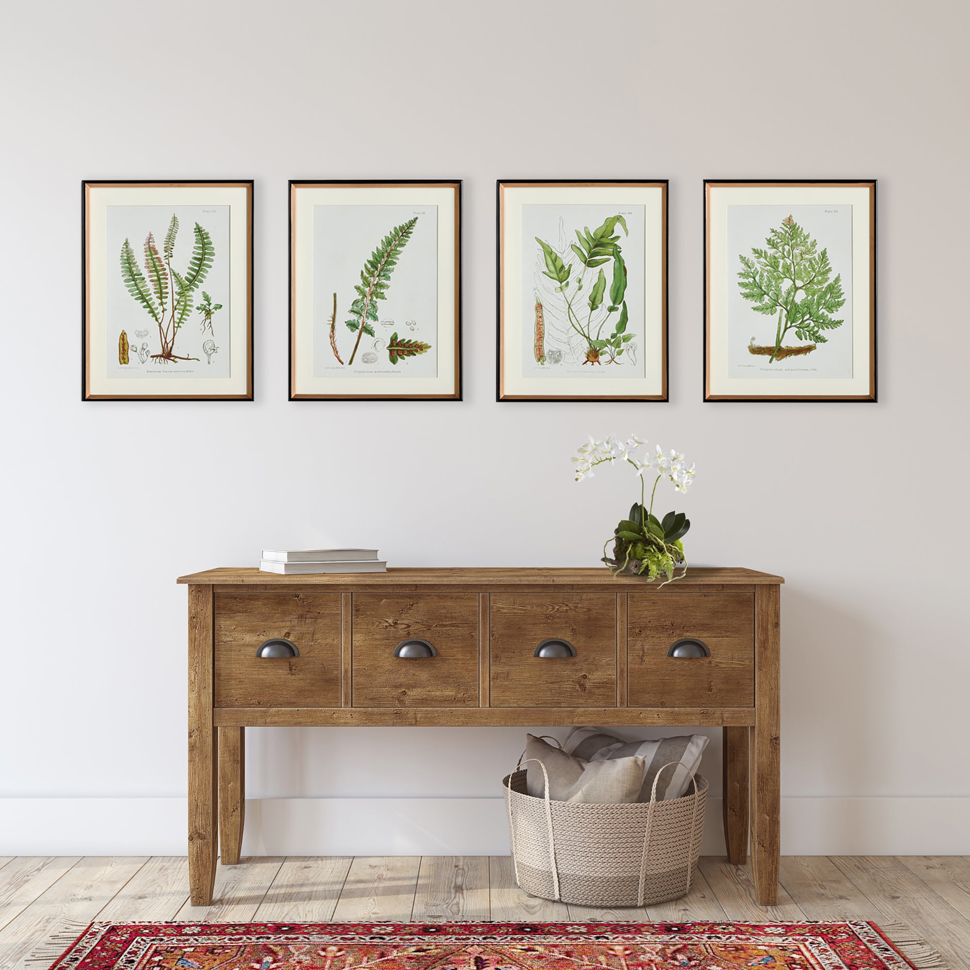 Structural Fern Study, Set Of 4 - View 4