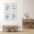 Indigo Protea Prints, Set Of 4 - View 4