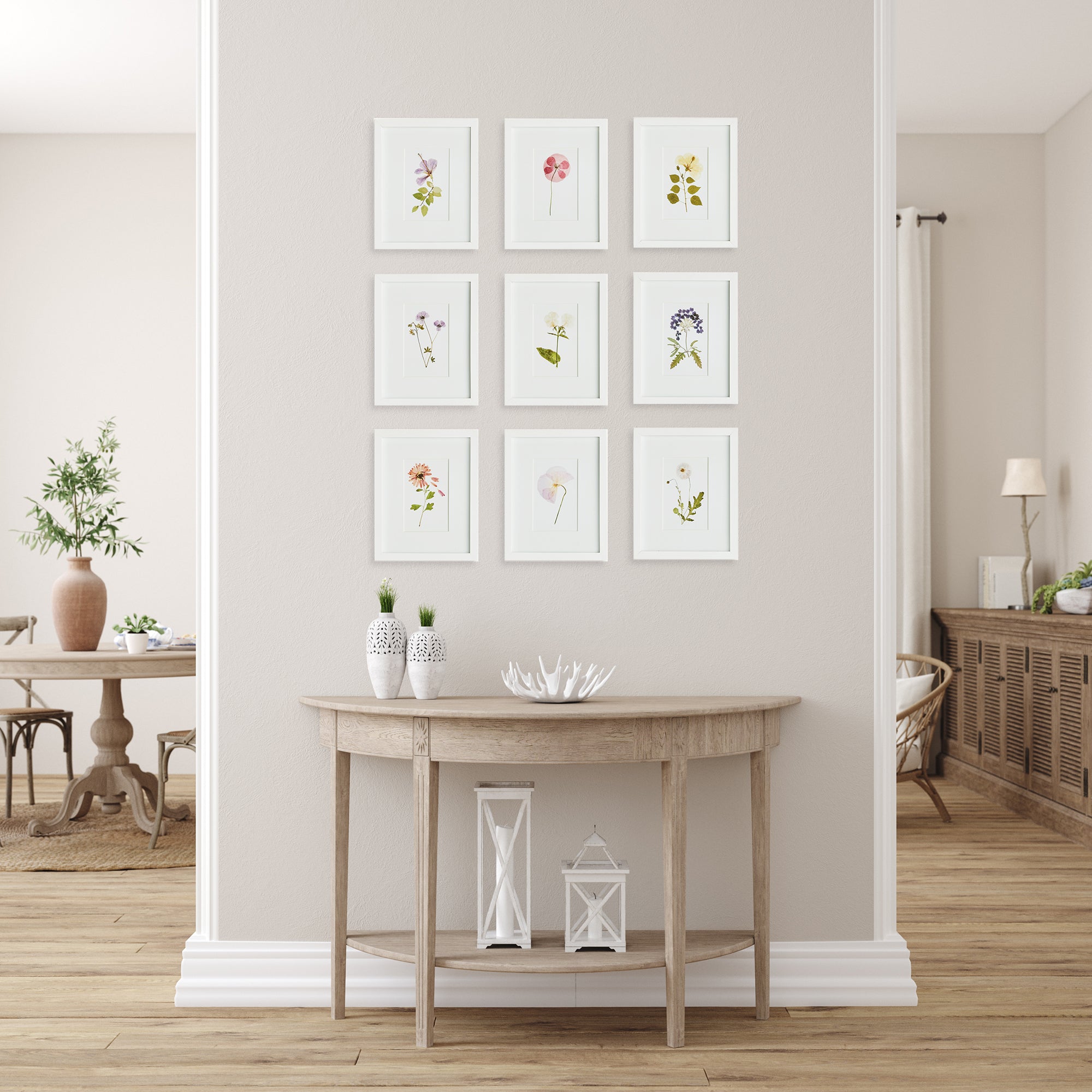 Mountain Flower Petite Prints, Set Of 9 - View 4