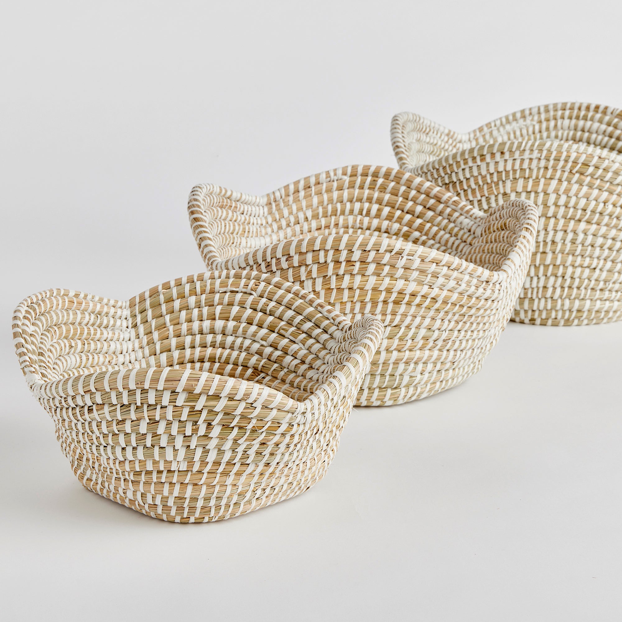 Rivergrass Lotus Baskets, Set Of 3 - View 4