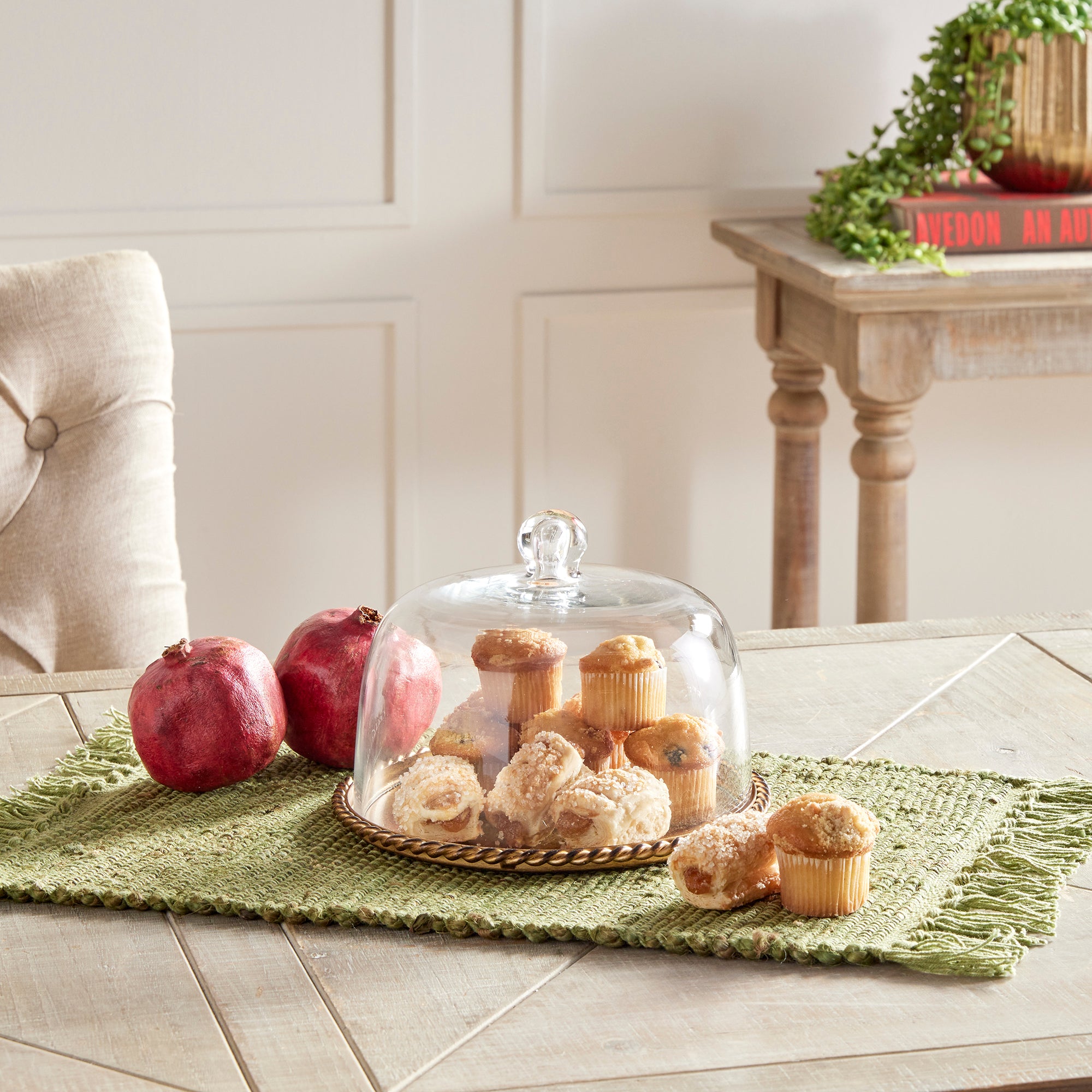 Braiden Tray With Cloche Small - View 7