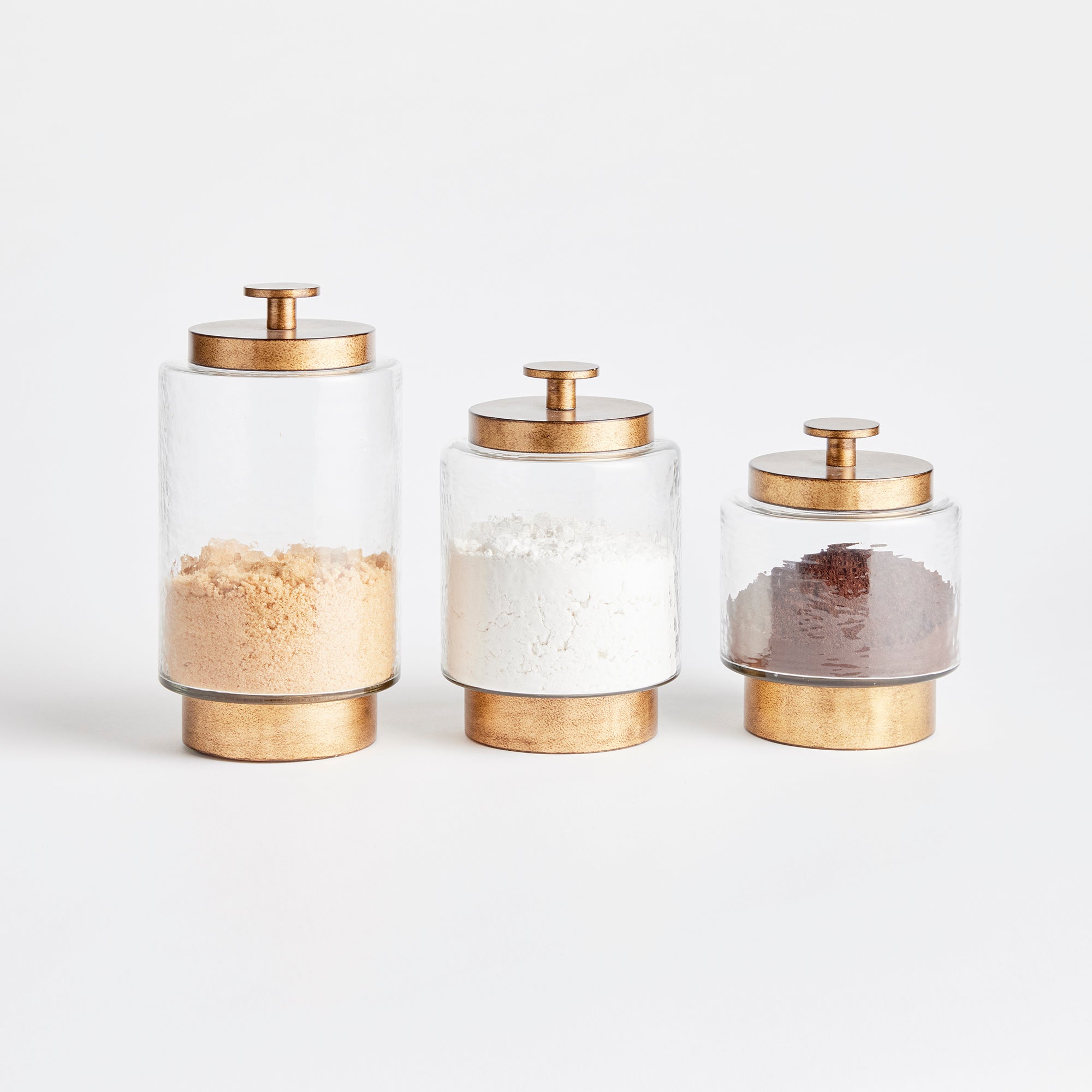 BRAIDEN CANISTERS, SET OF 3 - view 2