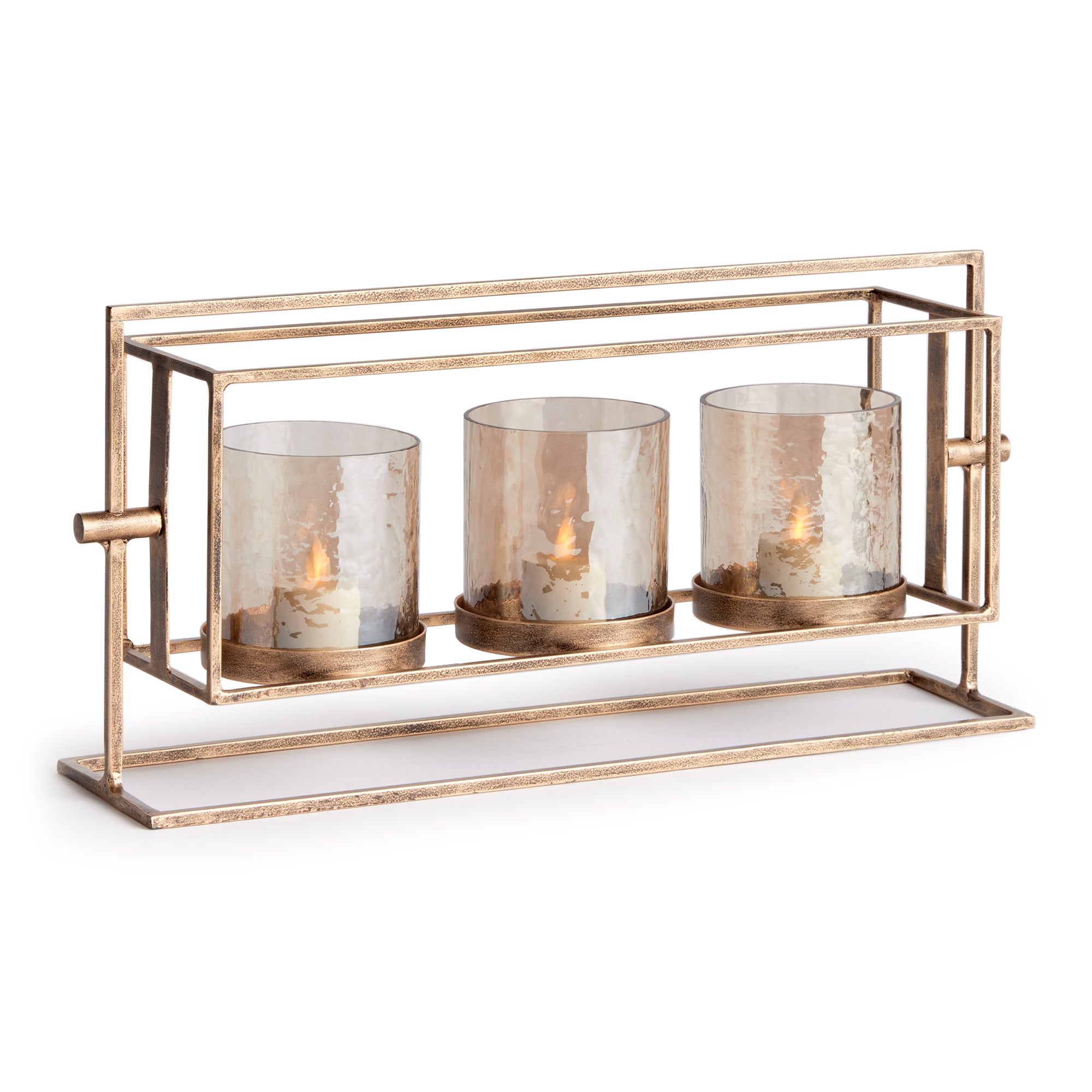 WESLEY 3-CANDLE HURRICANE BY NAPA HOME & GARDEN