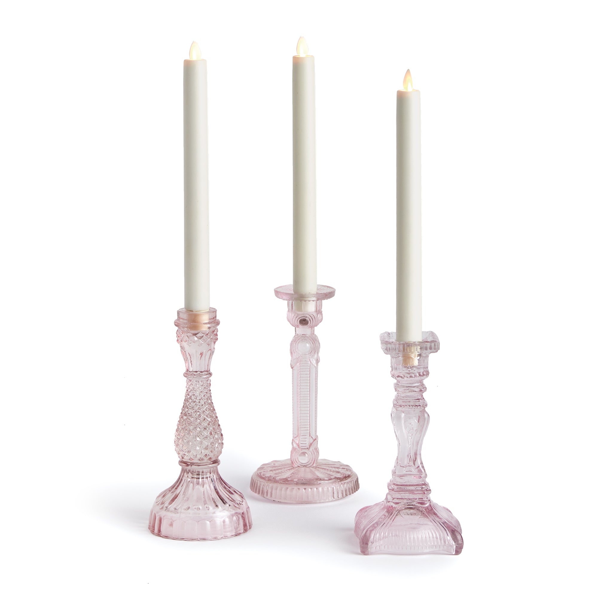 ESTELLA TAPER HOLDERS LARGE, SET OF 3