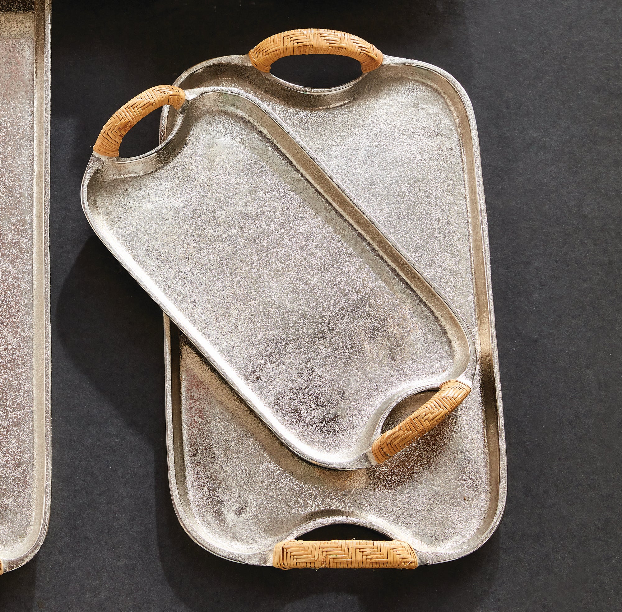 HELENA DECORATIVE TRAYS, SET OF 2 - view 3
