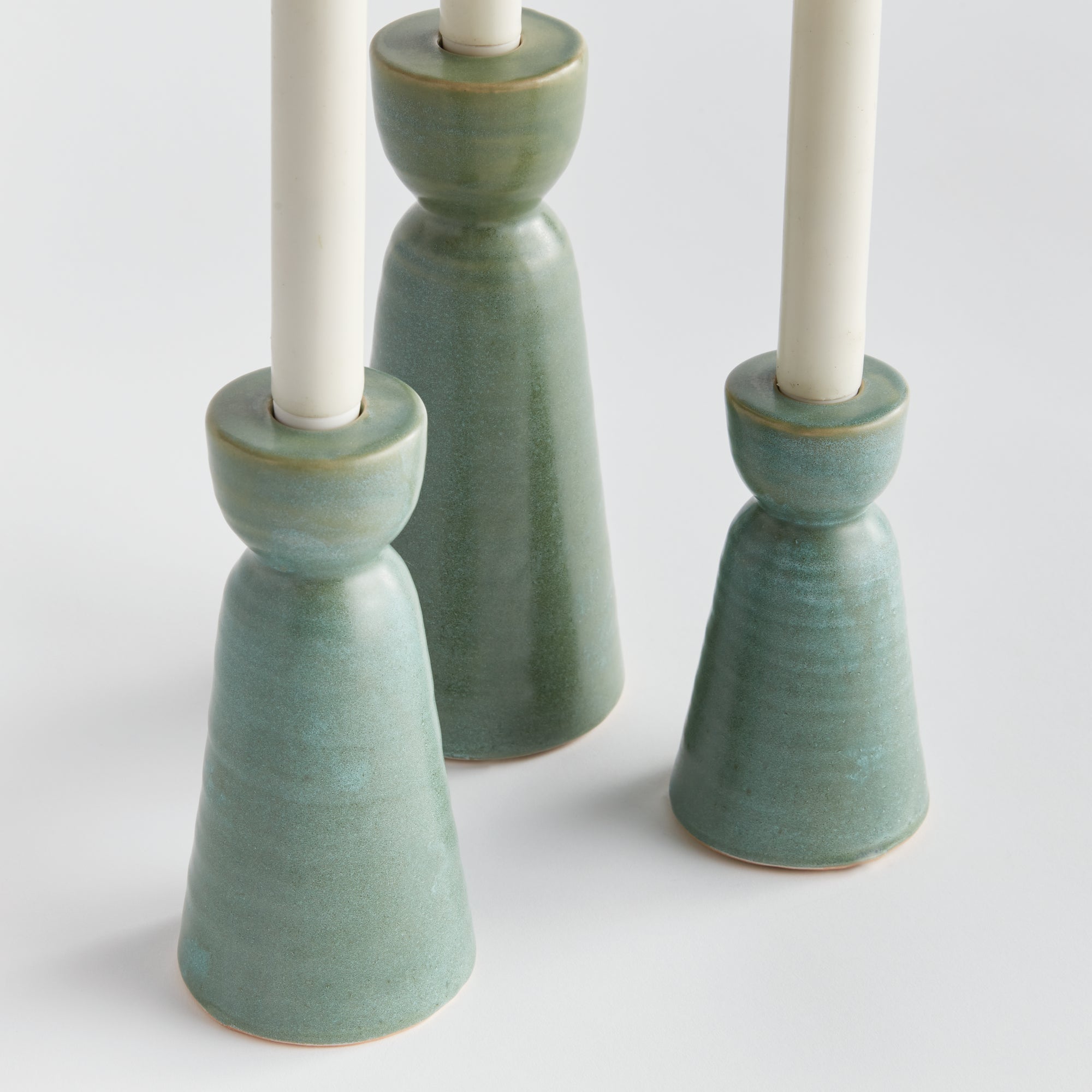 LIBBEY TAPER HOLDERS, SET OF 3 - view 2