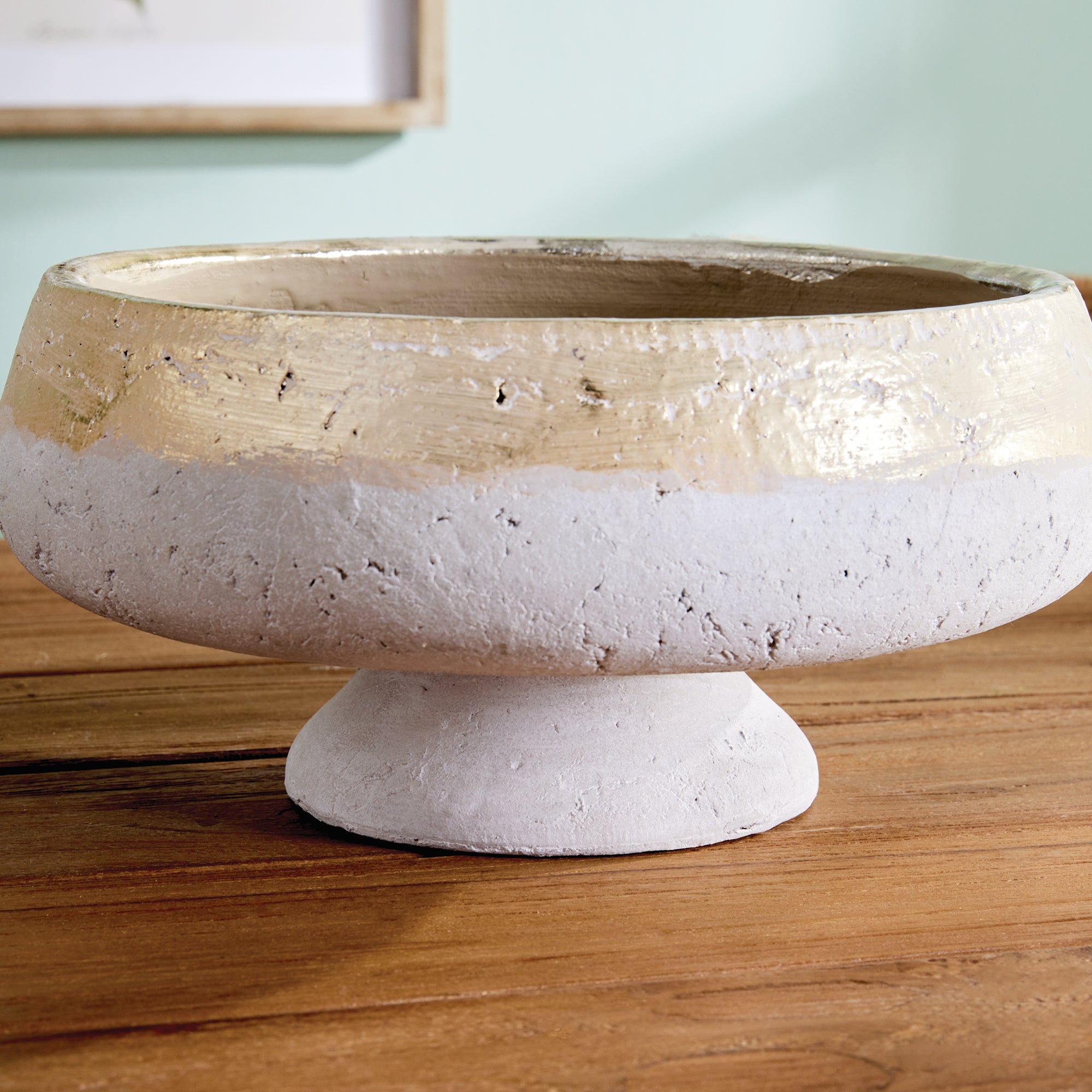 MAUDE FOOTED DECORATIVE BOWL - view 9