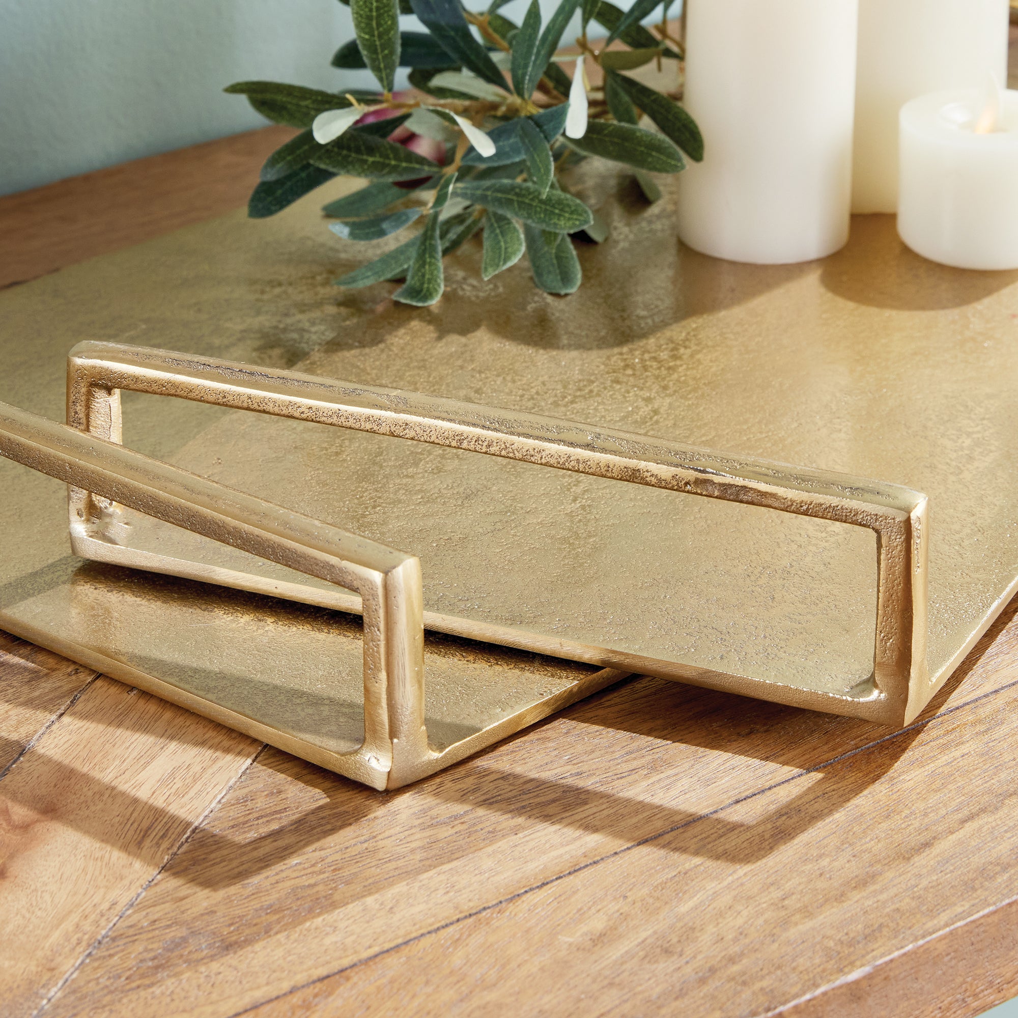 ELORA DECORATIVE TRAYS, SET OF 2 - view 7