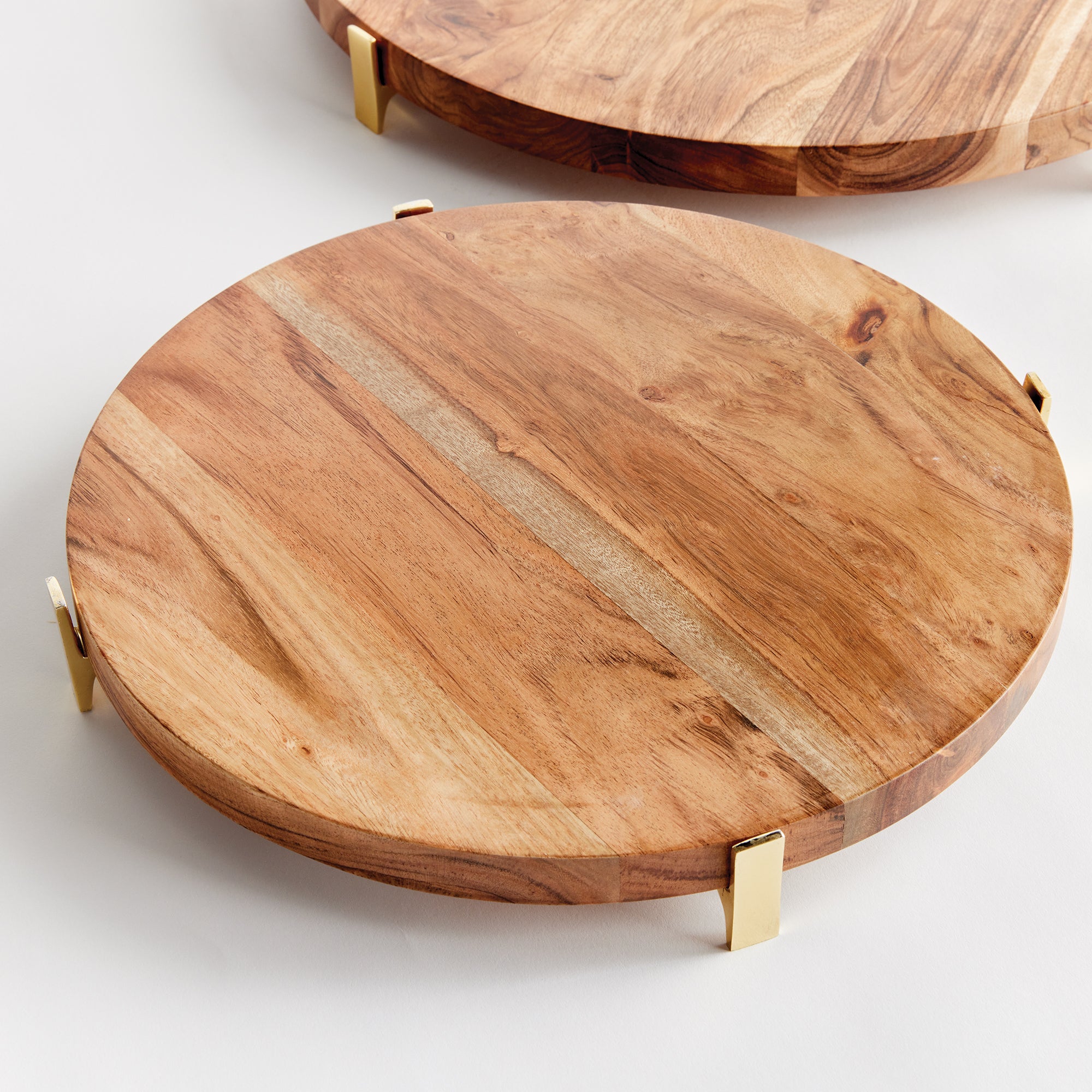 CHERIE ROUND SERVING BOARDS, SET OF 2 - view 4